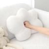 Almohada suave de lana de cordero estilo nórdico, almohada para acostarse, respaldo de cabecera, decoración para el hogar, sofá, mirador