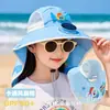 Sombrero de Sol con Ventilador para Niños y Niñas, Sombrero Visera de Protección Solar de Verano, Parasol para Bebé Modelo Nuevo 2026