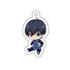 [Llavero Prisión Azul] Merchandising de Anime Colgante Acrílico, Disponible para Dropshipping y Distribución, Mismo Estilo que el de D-Ji