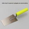 Ye Laosan colher cinza Faca espátula placa de lama toque telha de aço manganês telha de pavimentação ferramenta grande gesso engrossado