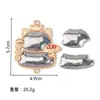 Nuevo Colgante de Gato de la Suerte Estilo Chino en Brocado Song, Adorno Colgante para Coche de Doble Cara Patrimonio Cultural Inmaterial, Accesorios Base de Brocado Song Hechos a Mano para DIY