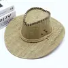 Sombrero Sombrero Vaquero Protector Solar para Exteriores Mezclilla Pesca Sombrero para Hombre Fresco para Mujer Ocio Viaje Sombrero de Paja de Verano