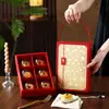 2026 Nueva Caja de Empaque Creativa para Pasteles de Yema de Huevo, Caja Vacía con Acabado de Alta Gama, Caja de Regalo para Pastel de Luna de Piel de Nieve Horneado, Caja de Recuerdo