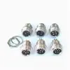 Enchufe de aviación conector de aviación GX12 de 2 núcleos 3 núcleos 4 núcleos 5 núcleos 6 núcleos 7 núcleos zócalo de aviación