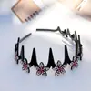 Diadema Ondulada para Mujer con Flequillo, Diadema Trenzada Perezosa, Pasador Versátil Antideslizante Simple de Hada, Diadema de Flores
