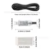 Camión, Furgoneta, Coche Ojo de Diablo Calcomanía para Coche Luz LED para Cristal Delantero y Trasero Pantalla de Expresión Dinámica Sin Cables Interfaz USB