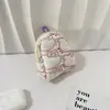 Bolsa de Cosméticos Acolchada de Aspecto de Alta Calidad, Gran Capacidad, Bordada Hello Kitty, Bolso de Mano, Bolsa de Cosméticos Simple de Gran Capacidad