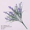 Flores Artificiales en Stock: Lavanda, Eucalipto, Hierba de Primavera, Flores Secas Violetas para Decoración del Hogar, Arreglos Florales y Paisajismo