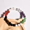 Nuevo Pulsera de Cristal Rosa Amatista Pino Blanco Obsidiana Joyería Accesorios para Mujer Joyería de Cuentas de Hematita Estrictamente Seleccionada