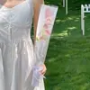 Tulipán Lirio del Valle Tejido a Mano Ramo Individual Exquisito Regalo Festividad Día de San Valentín Día de la Madre Día del Maestro