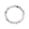 Pulseira de Contas Cui Tianshan para Mulheres, Simples Design de Corda Elástica Feito à Mão, Joia de Mão Doce Elegante e Versátil B6412