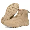 Nuevas Botas de Combate de Selva de Caña Alta con Cordones de Gran Tamaño para Exteriores Transfronterizas para Hombres y Mujeres, Zapatos de Senderismo Delta para Acampar y Uso en el Desierto