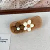 Osito de Mantequilla Lindo Pasador para el Cabello de Mujer Dibujos Animados de Felpa para Flequillo Lateral Pasador Ins Nicho Todo-partido Tocado Accesorios para el Cabello