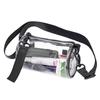 Bolso bandolera de cilindro de PVC transparente transfronterizo nuevo Bolso de mano visual para estadio Bolsa pequeña para cambio y teléfono móvil