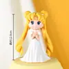 Decoraciones de Cumpleaños para Hornear Adornos Suministros para Fiestas Sailor Moon Princesa Adornos para Decoración de Mesa de Postres