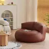 Estilo celebridad de internet sofá perezoso apartamento pequeño dormitorio balcón sillón puff sofá silla sala de estar hogar tatami cojín de asiento individual