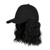 Sombrero Peluca Todo en Uno Peluca de Moda para Mujer Sombrero Bobo Bobo Todo el Año Cabello Corto Rizado Nuevo Punto Venta al por Mayor