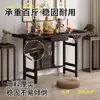 Mesa de altar budista rural, mesa de oferendas de madeira maciça não para sala de estar, mesa de altar para uso doméstico, mesa de oferendas de incenso estilo chinês novo