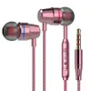 Auriculares in-ear de plástico para bajo VPB V1 control por cable universal para teléfono móvil con micrófono tapón para los oídos HiFi lote