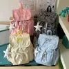Nova Mochila de Menina Fofa Preguiçosa de Primavera Mochila para Aluno do Ensino Fundamental Moda Nicho ins Mochila Leve para Compras