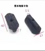 Fijaciones para Pisos Exteriores de Plástico, Clips para Pisos de Madera de Plástico, Fijaciones para Pisos de Madera Anticorrosión para Exteriores, Fijaciones para Pisos de Madera de Plástico