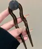 Charmoso Prendedor de Cabelo em Forma de U para Mulheres 2025 Novo Artefato de Prendedor de Coque de Alta Qualidade Acessório de Cabeça Simples e Elegante