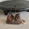 Bolso de Mano de Lunares Nuevo 2026 para Mujer, Bolso de Hombro Cruzado Individual, Gran Capacidad para el Trabajo, Bolso de Piel Suave Versátil de Gama Alta