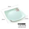 Prato Oval Vermelho para Noites Nevadas, Prato de Jantar Estilo Ocidental, Prato Quadrado para Bife, Prato Criativo de Melamina com Formato Irregular Imitando Porcelana para Uso Comercial em Restaurantes