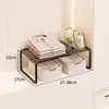 Organizador de Camadas para Guarda-Roupa Expansível Prateleira de Armazenamento Armário de Roupas Otimização de Espaço Prateleira Deslizante para Armário Sapateira