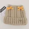Gorro de alta qualidade coreano em mistura de lã com orelhas de gato e logo metálico, perfeito para outono e inverno, faz seu rosto parecer menor, caimento solto, adequado para cabeças maiores
