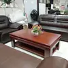 Mesa de Centro de Madera Maciza Sala de Estar Hogar Apartamento Pequeño Mesa de Centro Pequeña Rectangular Personalizada Oficina Estilo Chino Mesa para Preparar Té Soporte para Té