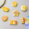 Juguetes de Comida de Simulación, Snacks Tradicionales Chinos, Serie de Galletas y Pan, Accesorios de Resina DIY, Accesorios para el Cabello de Tienda de Conveniencia, Pinzas para el Cabello, Fundas para Teléfono, Refrigerador