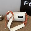 Bolso almohada 2024 Nuevo bolso de pana bolso bandolera texturizado para mujer bolso casual bolso de hombro artístico para ir al trabajo a la moda