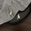 Brincos de Clipe para Velas de Mosquito para Mulheres Sem Orelhas Furadas, Brincos de Pérola de Alta Qualidade, Brincos Estilo Francês Atacado, Luxo Leve Ins, Simples e Elegante