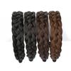 Peluca de trenza de espiga horquilla diadema cabello real mujer 2023 nuevo tocado accesorios para el cabello trenzado fábrica en stock venta al por mayor