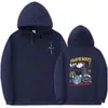Sudadera Nueva para Hombre 2025 Colaboración Jack Sudaderas Moda Tendencia Sudadera con Capucha Top Juvenil