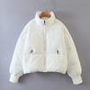 Otoño Europeo, Americano, Europeo y Americano Transfronterizo Ropa de Mujer Urbana Casual Versátil Cuello Alto Chaqueta Pan