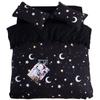 Amazon Juego de Ropa de Cama Transfronterizo Europeo y Americano Serie de Una Pieza Funda Nórdica Tejido Cepillado Transpirable Anime Lujo Ligero