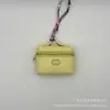 Mini Bolsa Xiaoxiang Modelo Novo Primavera Cedo Portátil Maquiagem Pequena Lancheira Bolsa Mini Caviar Fone de Ouvido Batom Bolsa Caixa Bolsa