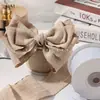 Cinta de Tela Rayada de Corte Recto Lazo DIY Accesorios para Coleta Empaque de Caja de Regalo Ramo Cinta de Rayas Finas