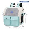 Bolsa Grande para Pets, Bolsa Respirável de Oxford para Gatos, Transportadora de Viagem Portátil, Mochila Transparente Leve para Gatos Atacado