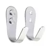 Gancho Único de Acero Inoxidable para Cocina y Baño, Gancho Doble de Pared para Toallas, Gancho Grueso para Abrigos y Sombreros, Gancho para Ropa