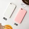 Logo impresso Branco rosa fresco silicone capa de telefone resistente a quedas vendas diretas de fábrica