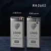 Encendedor Cortavientos de Moda para Hombre Influencer de Tiktok, Encendedor Electrónico de Rodillo Elegante y Genial Creativo, Recargable para Novio