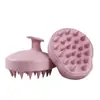 Artefato de shampoo pente limpador de couro cabeludo dentes longos pente de shampoo de silicone para meninas cabelo comprido escova de shampoo de silicone profunda escova massageadora