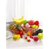 Adornos de frutas simuladas, cubiertas de plástico para verduras, manzanas y plátanos decorativos falsos, modelos educativos, accesorios para fotografía, decoraciones para gabinetes.