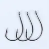 Anzuelo de Pesca Invertido Personalizado 8003, Anzuelo para Gusanos Blandos, para Lubina, Perca y Topmouth, Anzuelo de Pesca Invertido, Anzuelo Simple con Púas, Anzuelo de Pesca de Alambre Fino