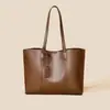 Bolso tote de gran capacidad de alta calidad para mujer 206 estilo nuevo cuero PU suave bolso de hombro único venta al por mayor transfronteriza