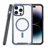 Funda para teléfono móvil Apple 15 Adecuada para iPhone 16 Promax Cubierta protectora magnética Aleación de aluminio Esmerilada Anti-caída Cubierta protectora