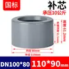 Conector de Junta para Tubo de PVC Rongsheng, Redutor com Rosca Interna e Externa de UPVC, Conector para Junta de Tubo de Drenagem Química e Abastecimento de Água